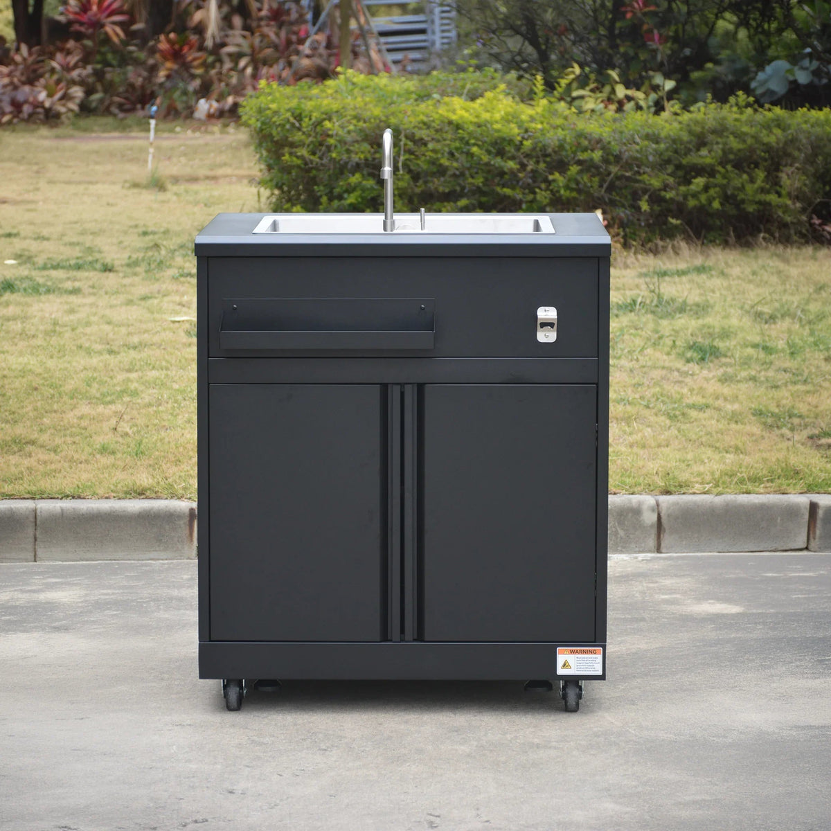 Thor Kitchen 4-Piece Modular Outdoor Kitchen Island