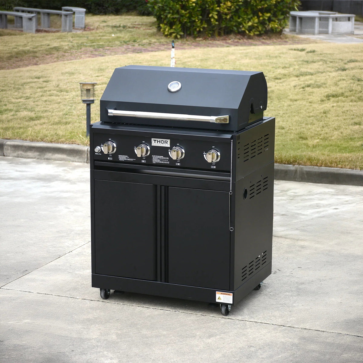 Thor Kitchen 4-Piece Modular Outdoor Kitchen Island