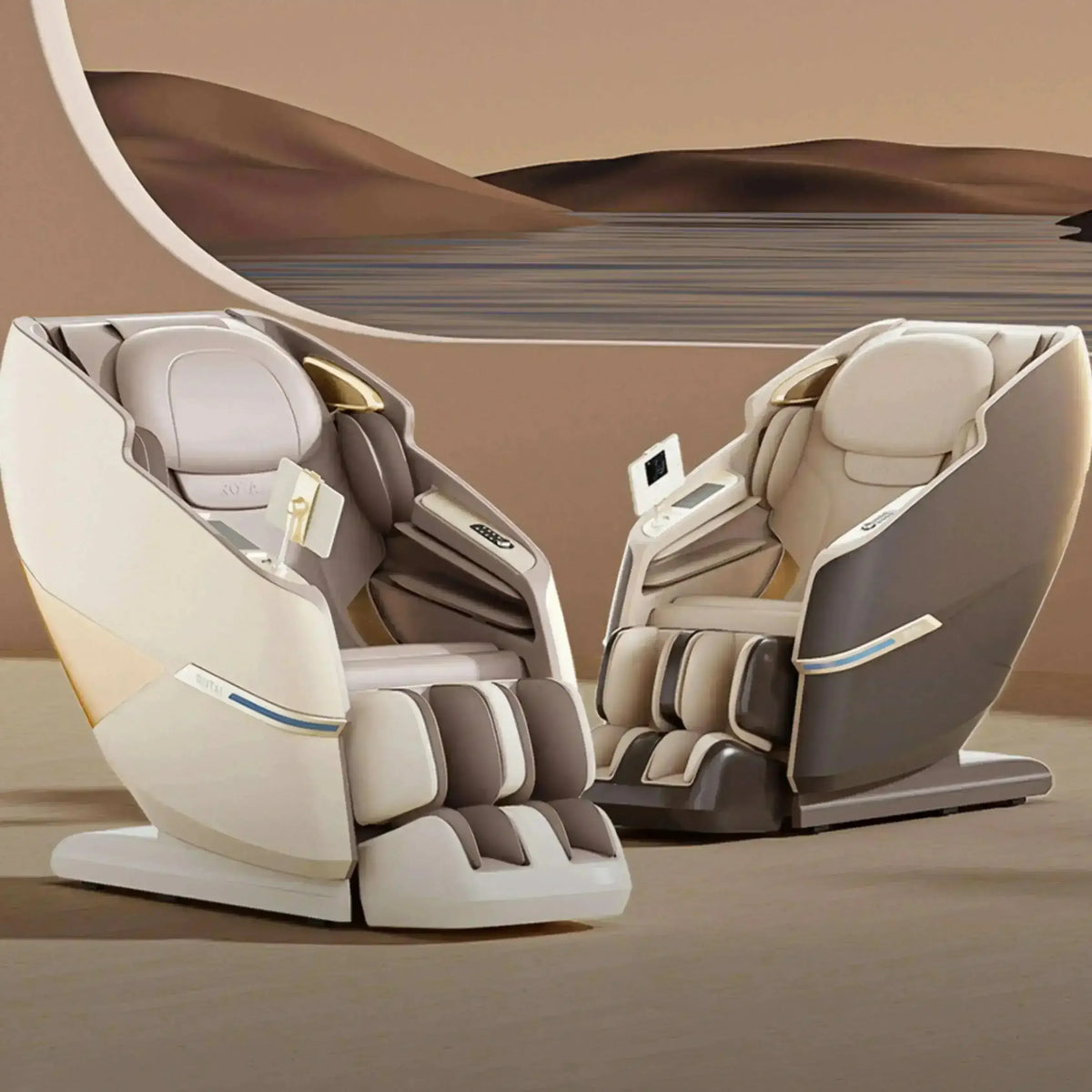 Royal Magestic Pro Massage Chair (Brown) massage chair UAE