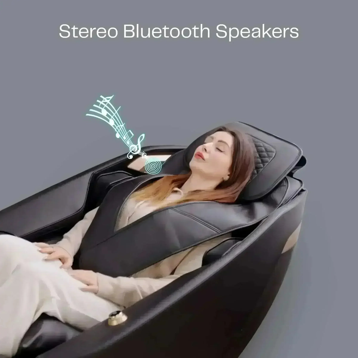 Ekanite 2 in 1 Massage Chair and Sofa - Black (Pre-Owned) - Rotai Health - Best Massage Chair in Dubai UAE - Shop massage chairs in UAE, Saudi Arabia -Therapy Massage Chairs - Back, Neck, & Leg Pain Relief
