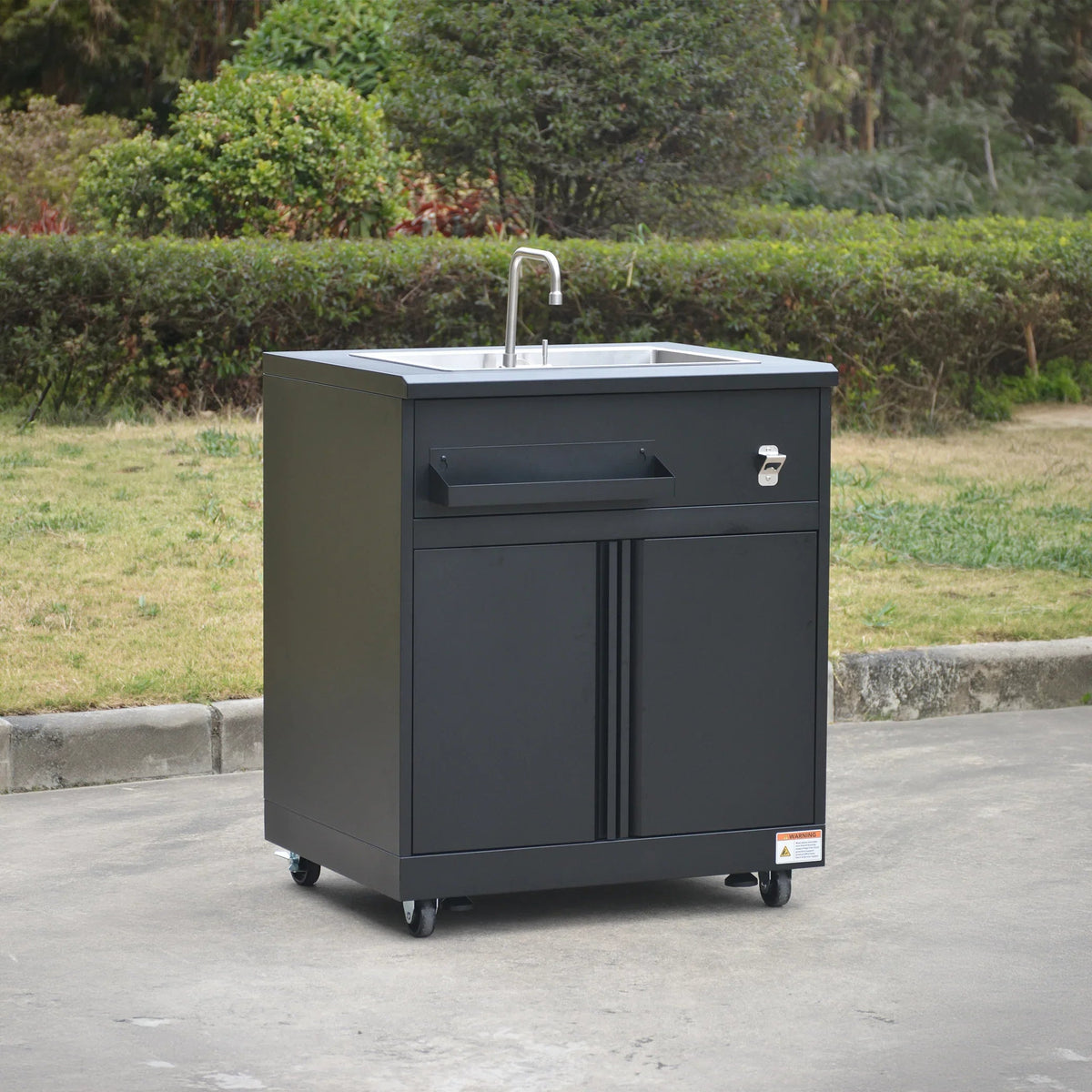 Thor Kitchen 4-Piece Modular Outdoor Kitchen Island
