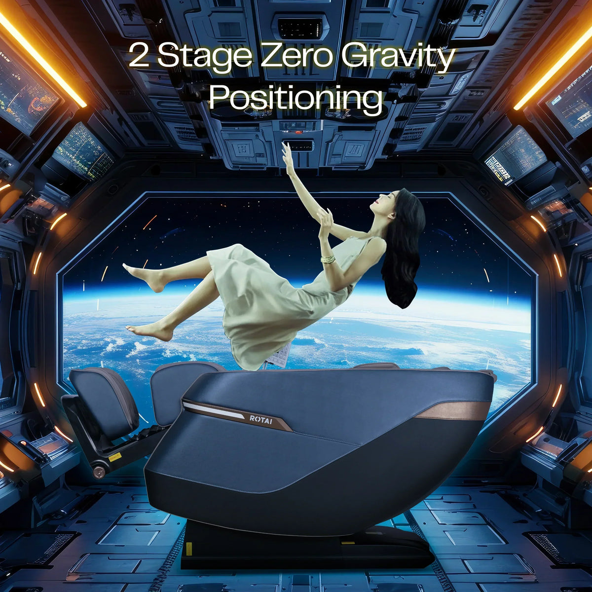 Jazz Recovery Massage Chair (Display-Unit) - Rotai Health - Best Massage Chair in Dubai UAE - Shop massage chairs in UAE, Saudi Arabia -Therapy Massage Chairs - Back, Neck, & Leg Pain Relief