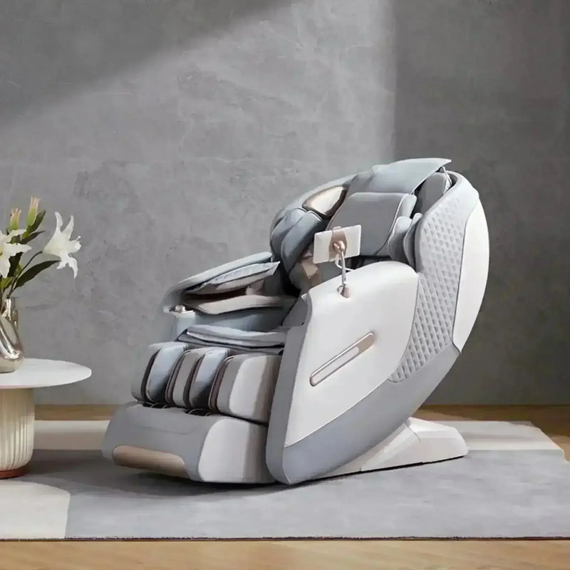 Royal Omega Massage Chair Grey (Pre-Owned) - Rotai Health - Best Massage Chair in Dubai UAE - Shop massage chairs in UAE, Saudi Arabia -Therapy Massage Chairs - Back, Neck, & Leg Pain Relief